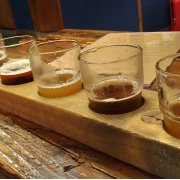 飲み比べセット。右から順番に飲みました