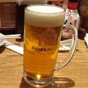 ジョッキサイズしかありませんがグイグイいけます